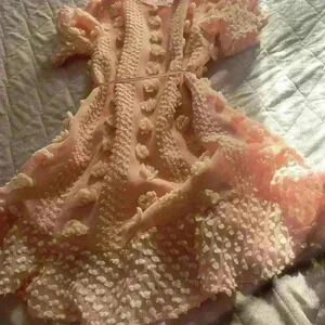 Macaron gorgeous Pom Pom dress